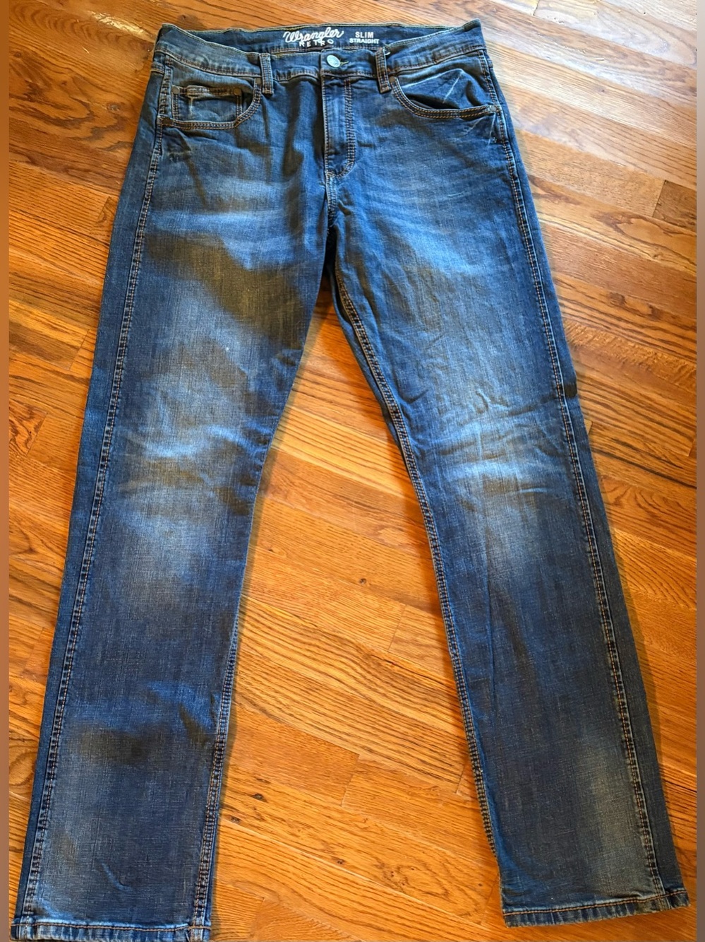 Wrangler Retro Slim Straight (10WLT88BZ), Size 34x34